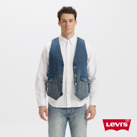 Levi s 丹寧毛絨背心 可雙面穿 牛仔背心 熱賣單品