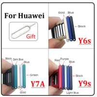 New For Huawei Y6S Y7A Y9S Micro Nano SIM Card Holder Tray Slot Holder Adapter Socket