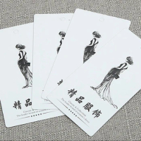 200pcs/lot Free shipping custom 300gsm paper labels price tags garment custom logohang tag for women