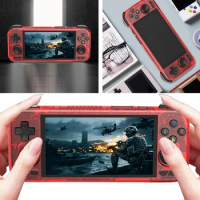 Retroid Pocket 4Pro Retro Handheld Game Console 8G+128GB Handheld Game Station Console 4.7Inch Touch Screen WiFi 6.0 BT 5.2