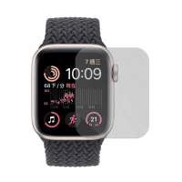 【Metal-Slim】Apple Watch SE 2022 44mm 滿版防爆保護貼 兩入組