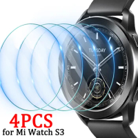 For Xiaomi Mi Watch S3 Smartwatch Screen Protectors Anti-scratch Tempered Glass HD Clear Protective Film For Xiaomi Watch S3