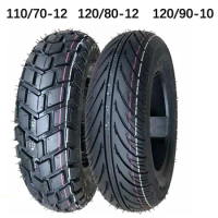 Motorcycle Tubeless Tire 110/70-12 120/70-10 120/70-12 120/80-12 120/90-10 Inch Electric Scooter Vacuum Tyre Parts