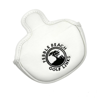 Golf club half-round putter head cover   Double buckle small semicircle  df3 lab Push Rod  putter co