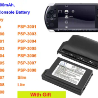 Cameron Sino 1800mAh Game Console Battery PSP-S110 for Sony Lite, PSP 2th, PSP-2000, PSP-3000, PSP-3004, Silm, PSP-3001,PSP-3008