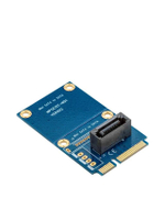 อะแดปเตอร์แปลง SATA 7PIN to mSATA รุ่น MSTS7PL-BL สีฟ้า