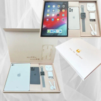 【上芳香業】金紙 紙紮用品 3C IPHONE16 PRO+iPAD+APPLE WATCH 三合一(附充電器 充電線等 平板 手機 手錶)