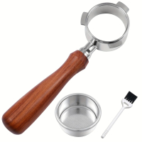 54mm three-ear bottomless handle| Suitable for 54mm Breville Bambino/Barista/Infuser BES450, BES500,