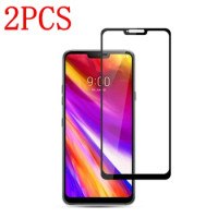 2PCS Full Cover Tempered Glass For LG G7 thinQ Screen Protector protective film For G710EM LMG710EM glass