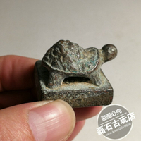 古玩老銅印章龜鈕印綠銹篆刻火漆印古代將軍印官印仿古出土銅器