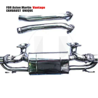 UNIQUE Auto Modification Stainless Steel Exhaust System for Aston Martin Vantage V8 Manifold Muffler For Car