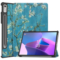 For Lenovo Xiaoxin Pad Pro 12.7 Case 2023 12.7inch PU Leather Shockproof Fold Smart Cover For Xiaoxin Pad Pro 12 7 Case TB-371FC