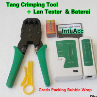 Paket Tang Crimping Tool Rj45 dan Lan Tester