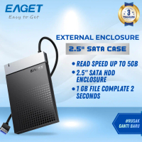 EAGET SATA 2.5'Enclosure E50 / External Case Hard Disk GARANSI RESMI
