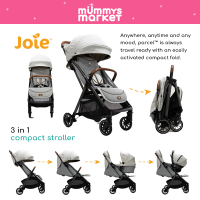 Overseas purchasing agent Joie Parcel Signature Stroller + Rain Cover + Traveling Bag + Car Seat Ada