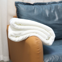 新品純白色毛毯拍照攝影毯子單人加厚午睡毯法蘭絨珊瑚絨床單保暖