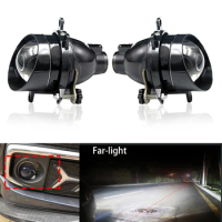 3.0 Inch Fog Lights Projector Lens 12000LM Bi-Xenon HID Fog Lamp for Toyota Corolla Yaris Avensis Camry RAV4 Lexus H11 black