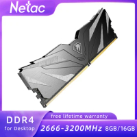 Netac Memory Desktop Ram DDR4 2666mhz 3200MHz Memoria 8GB 16GB UDIMM 288Pin DDR4 for Motherboard Computer XMP2.0 1.35V