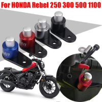 For HONDA Rebel 250 300 500 Rebel 1100 CMX 1100 CMX 500 300 Motorcycle Accessories Ramp Slope Brake Parking Stop Auxiliary Lock
