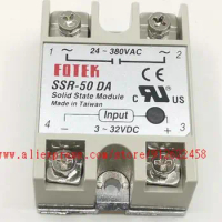 10 PCS SSR-50DA Single-Phase Solid State Relay 50A DC control AC SSR50DA