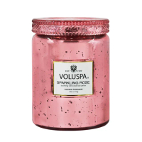 【VOLUSPA】香氛蠟燭-華麗年代系列 浮雕玻璃罐 18oz/510g 多款任選(玫瑰氣泡 椰子蠟 多款任選 平行輸入)