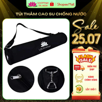 Túi đựng thảm yoga cao su cao cấp LOUIS YOGA DIAMOND 2 lớp chất liệu vải dù chống thấm nước