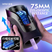 Leten Thusting-Luxury High Speed Telescopis Male Masturbator Machine Automatic Thrusting Vagina Masturbation Sex Toys For Men