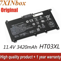 7XINbox 11.4V 41.04Wh HT03XL Original Laptop Battery For HP Pavilion 14-CE0014TU 14-CE0020TX Pavilion 15-CS Series 250 G7 Series