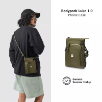 Bodypack Bodypack Luke 1.0 Phone Case Tas Selempang Kecil Dompet Hp Praktis - Olive