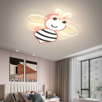 兒童燈現代簡約臥室燈創意個性動物造型男孩女孩兒童房LED吸頂燈