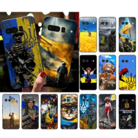 Ukraine Flag Phone Case For Google Pixel 8 7 Pro 7A 7 6A 6 Pro 5A 4A 3A Pixel 4 XL Pixel 5 6 4 3 3A XL