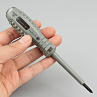 Strong torque testing pen cross slotted screwdriver voltage testing pen household screwdriver