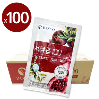 韓國BOTO 100%紅石榴汁80mlx100入/箱