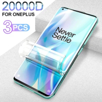 3PCS 9H Screen film For Oneplus 11 10R 10T 8T 9 Protective Hydrogel Film For Oneplus Nord 2T N300 N20 SE 5G Screen protector