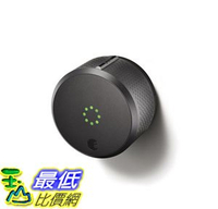 [107美國直購] August Smart Lock 2nd Generation - Dark Gray, Works with Alexa