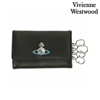 Vivienne Westwood 51020001 L001L N403 鑰匙包 ナッパ皮革 4連キーCase 品牌 黑 女錶 女用 NAPPA LEATHER KEY CASE