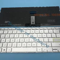 New For ASUS VivoBook S14 S433EA S433EQ S433FA S433FL S433JQ Laptop English Keyboard Silver Backlit