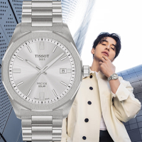 TISSOT 天梭 官方授權 李棟旭配戴款 PRC 100 T151.422.11.031.00 Solar太陽能手錶 520送禮推薦-39mm T1514221103100