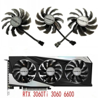 Video Card Fan For Gigabyte GeForce RTX 3060 3060Ti EAGLE OC 3070 Ti T128010SU 78mm RTX3060 RTX3060Ti Graphics Card Cooling Fan