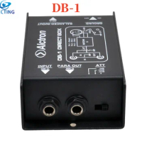 Alctron DB-1 DI Direct Box New Arrive, Passive DI Direct Box - 1 Channel Professional DI Boxes