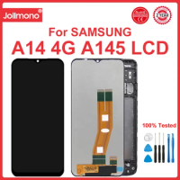 Screen for Samsung Galaxy A14 A145F A145M Lcd Display Digital Touch Screen with Frame for Samsung A14 Screen Replacement