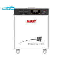 MUST HBP1800 24V 2KW portable power station pure sine wave for different load appliances with charge plug for south Africa use
