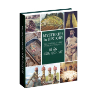 Sách Bí ẩn của lịch sử Mysteries in history Sách lịch sử thế giới Bìa cứng in màu 256 trang - Á Châu