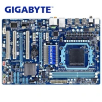 Socket AM3 AM3 + untuk AMD 870 Gigabyte GA-870A-USB3L Papan Utama DDR3 8GB 870A USB3L 870A-USB3L Desktop SATA III Systemboard digunakan