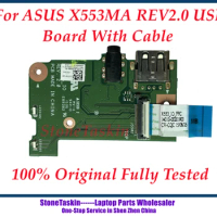 StoneTaskin Original Laptop USB board for Asus X453MA X403M F453M X553MA X503MA F553MA X503M F553M USB AUDIO JACK Audio board