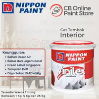 CAT TEMBOK NIPPON PAINT - BENEDICT BLUE NPPB1512A - GALON VINILEX