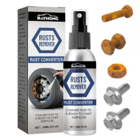 30ml Car Rust Remover Spray Multipurpose Converter Dissolve Rust Conditioner Spray Anti-rust Lubricant For Car