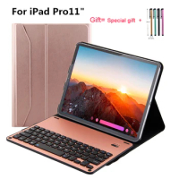 For iPad 11 Keyboard 2018 Case Cover 7 Colors Wireless Backlit Keyboard Bluetooth For iPad Pro 11 2018 Tablet Dropshipping