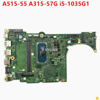 Used DAZAUIMB8C0 Mainboard For Acer Aspire A515-55 A315-57G Laptop Motherboard SRGKF i3-1005G1 SRGKG I5-1035G1 RAM:4GB DDR4 1