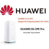 Unlocked HUAWEI 5G CPE Pro International H112-370 with Sim Card WIFI6